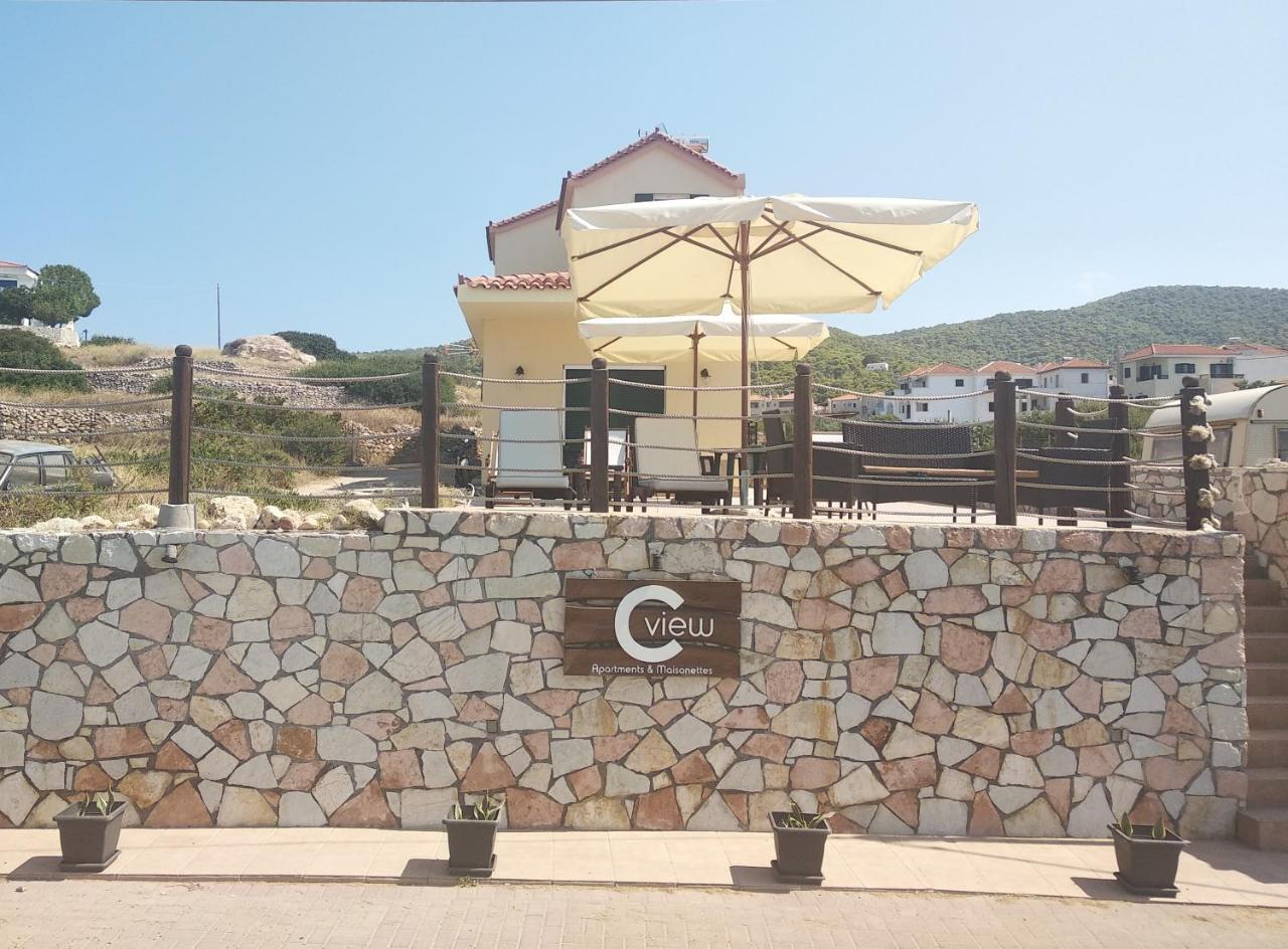 C-View Apartments Megalochori  Luaran gambar